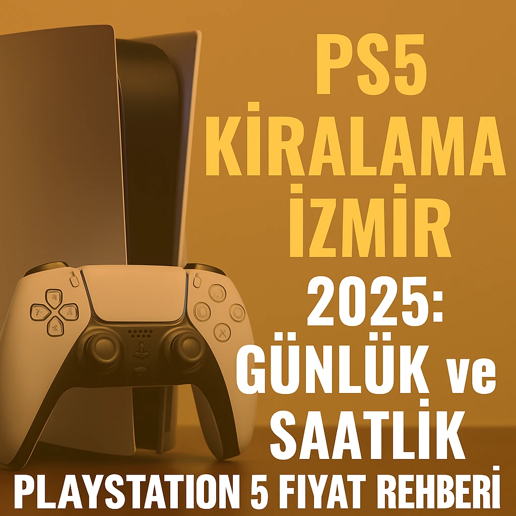 PS5 Kiralama Fiyatları İzmir 2025 1 ps5 gunluk kiralama izmir