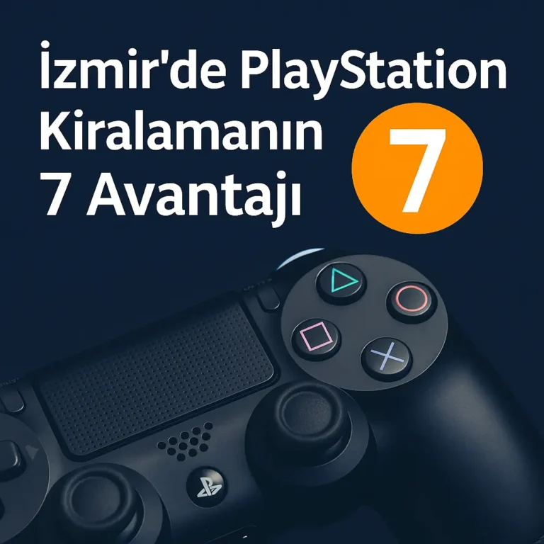 İzmir’de PlayStation 5 Kiralamanın 7 Büyük Avantajı 3 İzmir’de PlayStation 5 Kiralamanın 7 Büyük Avantajı