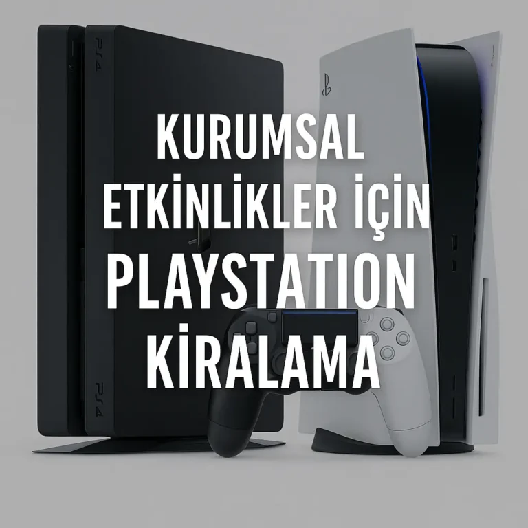 İzmir’de Kurumsal Etkinlikler İçin PlayStation Kiralama Rehberi 6 kurumsal etkinlik