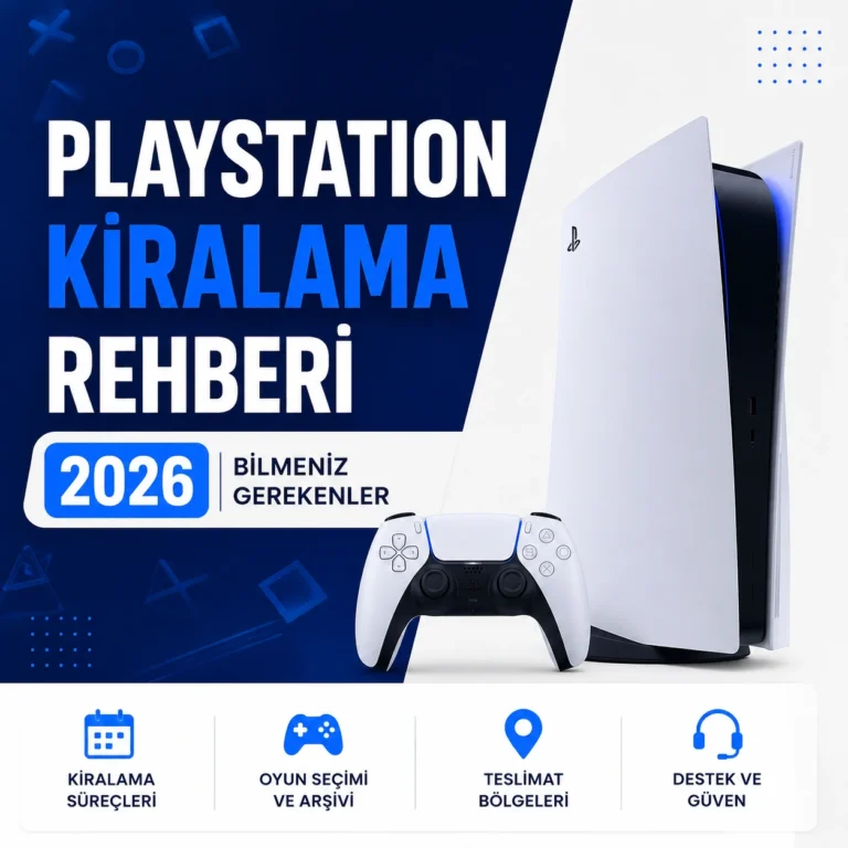 Konsol kiralama rehberi