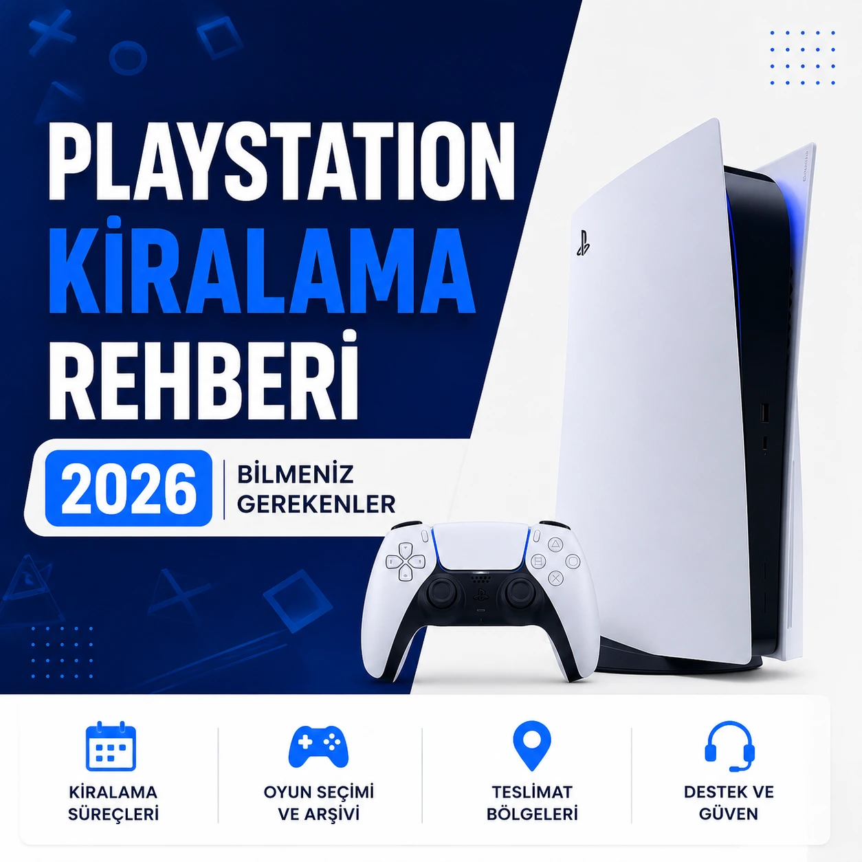 Konsol kiralama rehberi