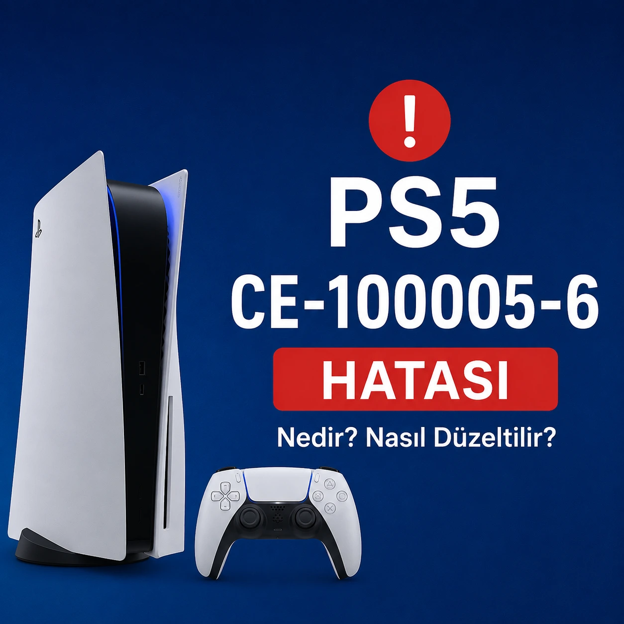 PS5 CE-100005-6 hata kodu çözüm rehberi görseli