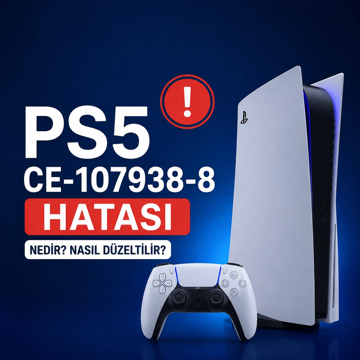 PS5 CE-107938-8 hata kodu çözüm rehberi