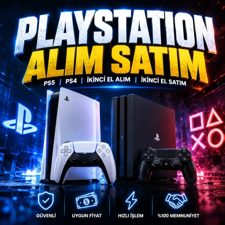 İzmir'de PlayStation alım satım hizmeti