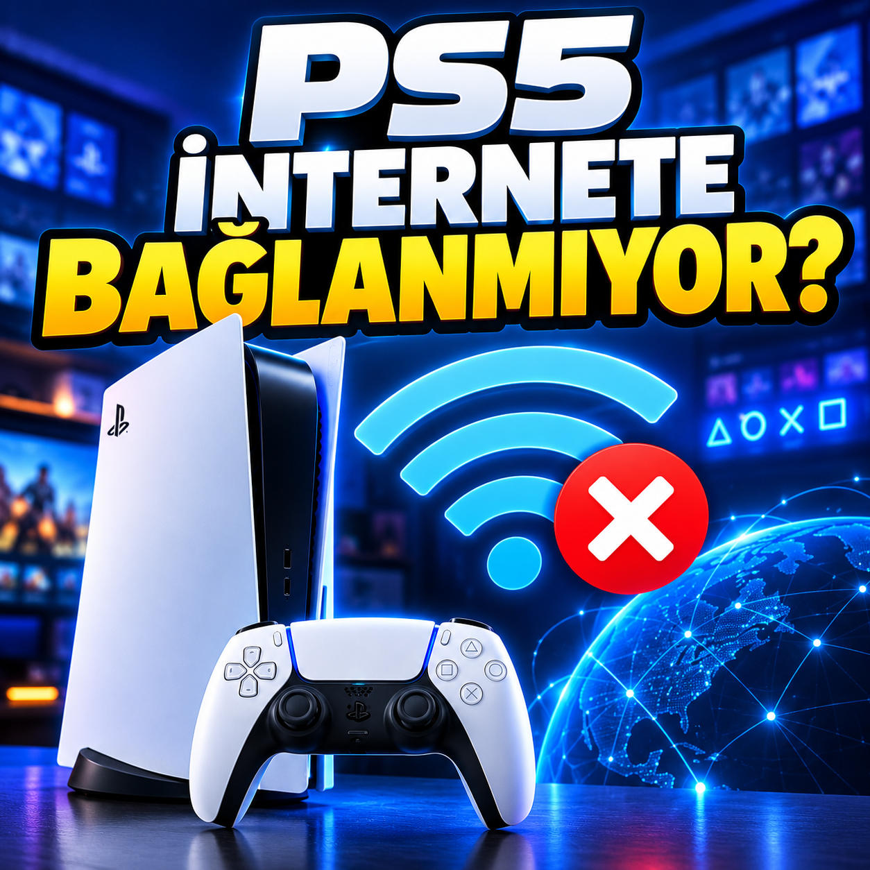 PS5 internete bağlanmıyor sorunu ve Wi-Fi bağlantı çözümü