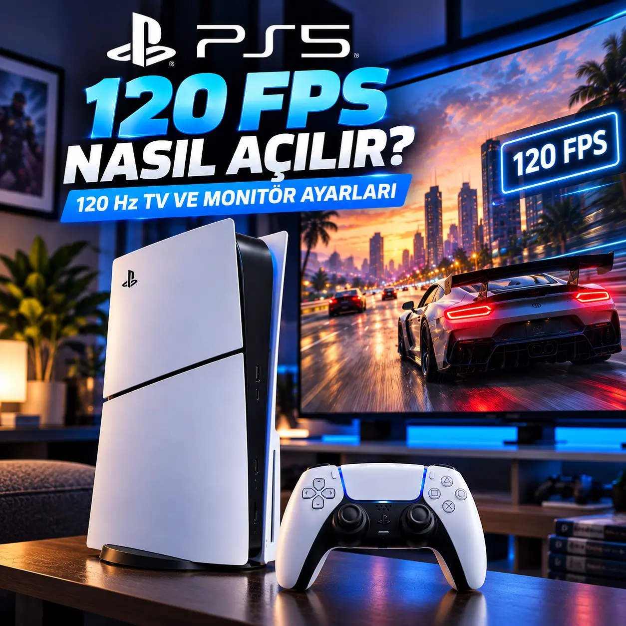PS5 120 FPS ve 120 Hz oyun ayarları