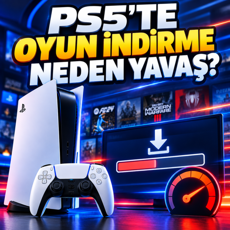 PS5 oyun indirme yavaş